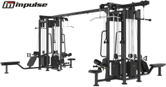 Impulse IT9527+IT9527+IT9527OPT 8 Stack Multistation